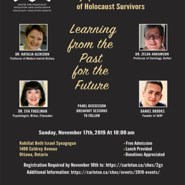 Symposium for Descendants of Holocaust Survivors