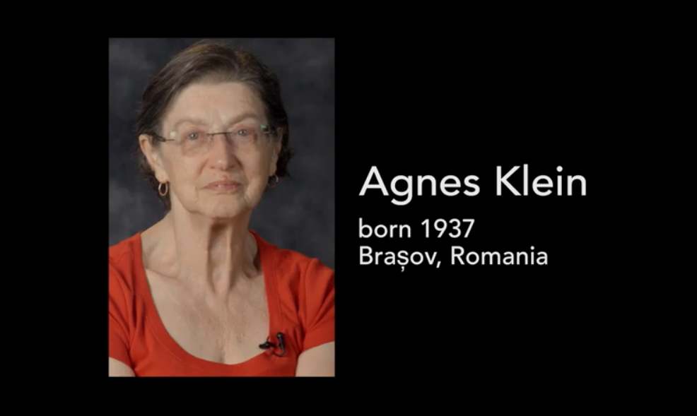 2016, Holocaust Survivors Testimonial, Ottawa, Agnes Klein (trailer).