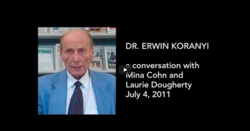 2016, Holocaust Survivors Testimonial, Ottawa, Dr Erwin Koranyi (full).