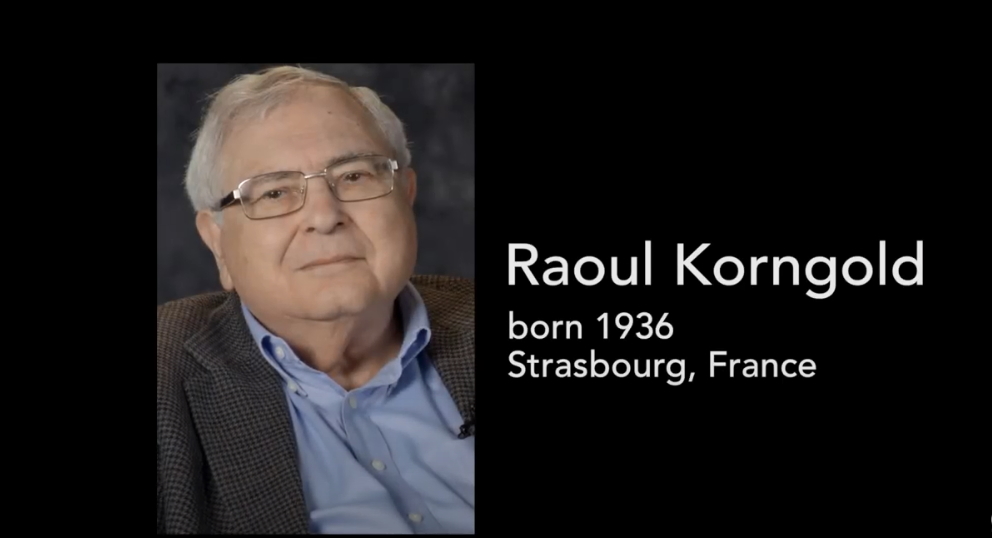 2016, Holocaust Survivors Testimonial, Ottawa, Raoul Korngold (full).