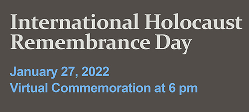 International Holocaust Remembrance Day 2022