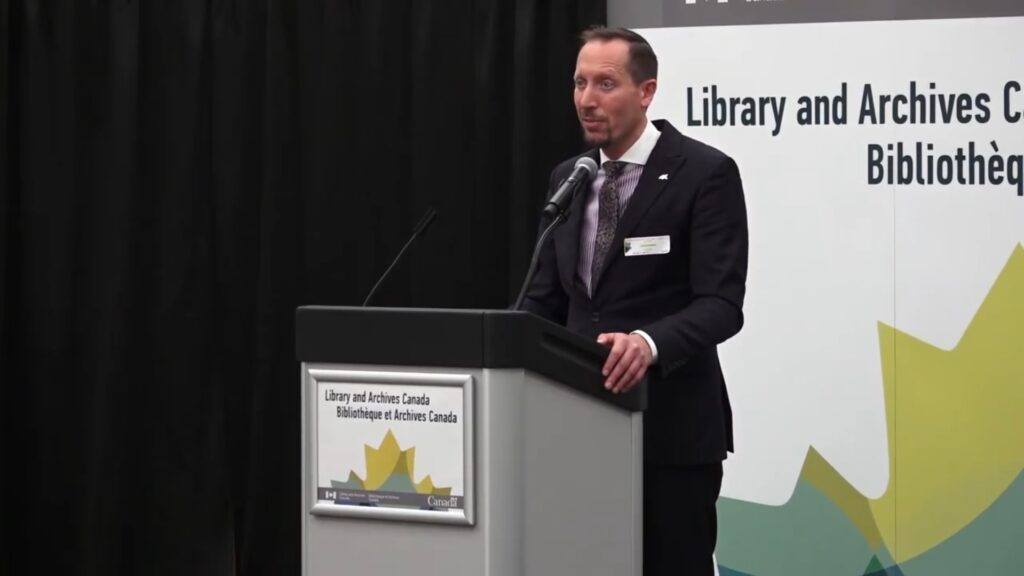 2017, September 27, "From Vision to Reality". The inauguration ceremony of the National Holocaust Monument, Ottawa. The Centre for Holocaust Education and Scholarship (CHES) in cooperation with the National Holocaust Monument Council presented From Vision to Reality, at Library and Archives Canada.