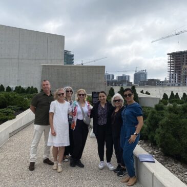 CHES Welcomes USC Shoah Foundation Personnel to the National Holocaust Monument